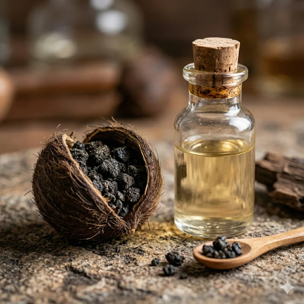 Ilustrasi parfum note Musk