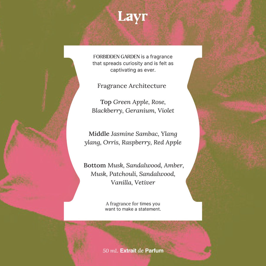 Parfum Layr FORBIDDEN GARDEN