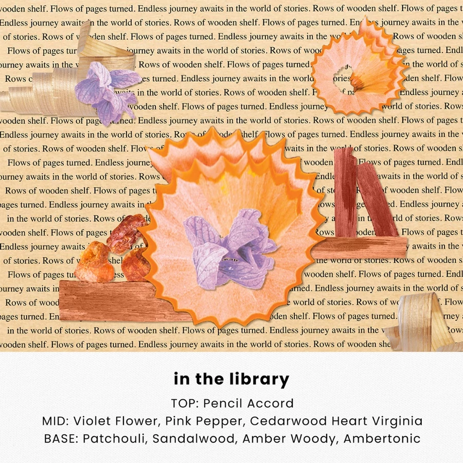 Parfum Speaks to Me In the Library