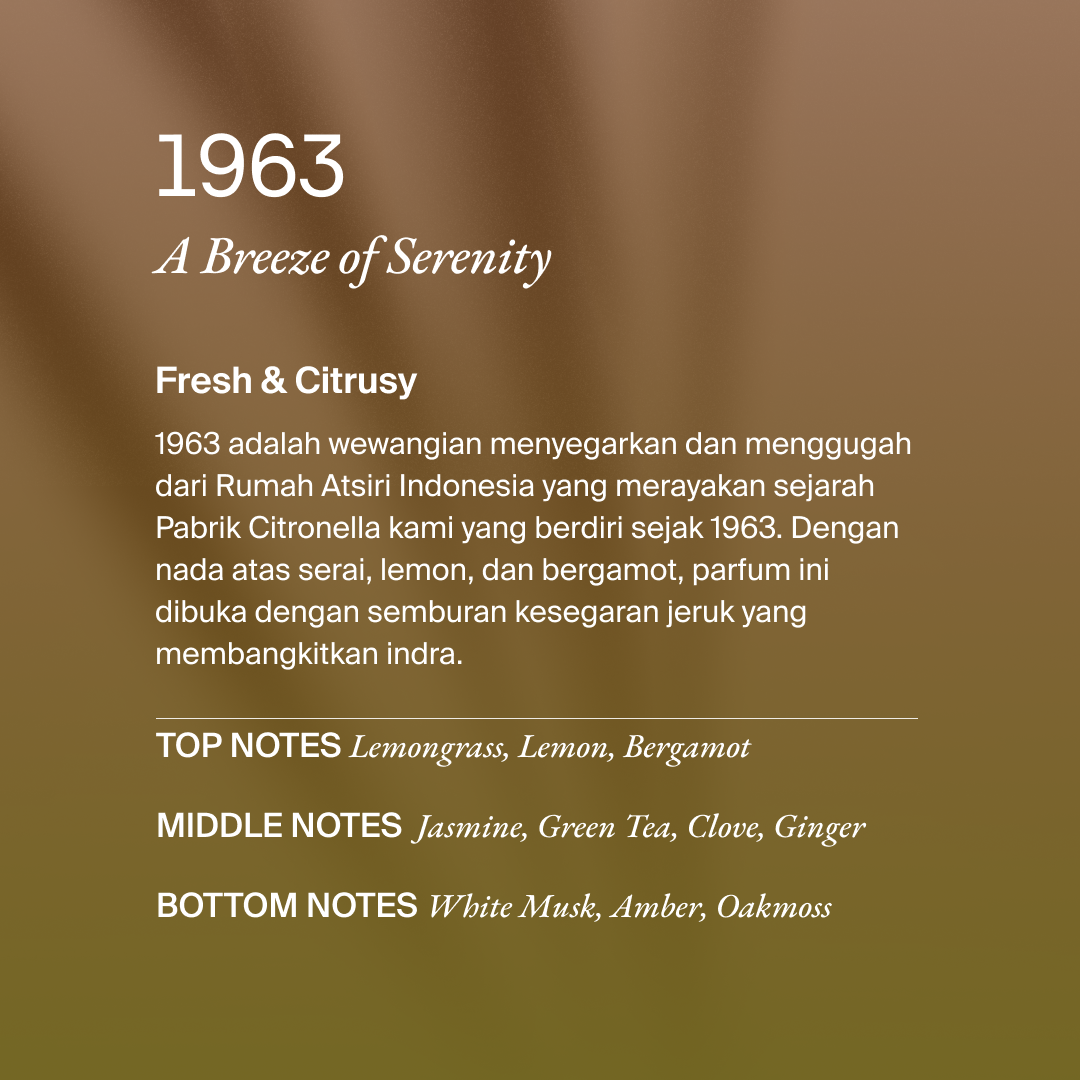 Parfum ATSIRI 1963