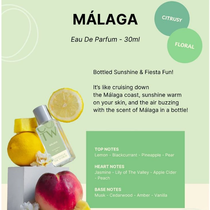 Parfum Citizens of The World MALAGA
