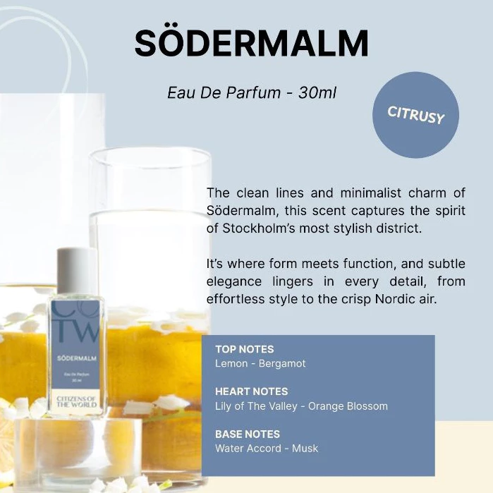 Parfum Citizens of The World SODERMALM