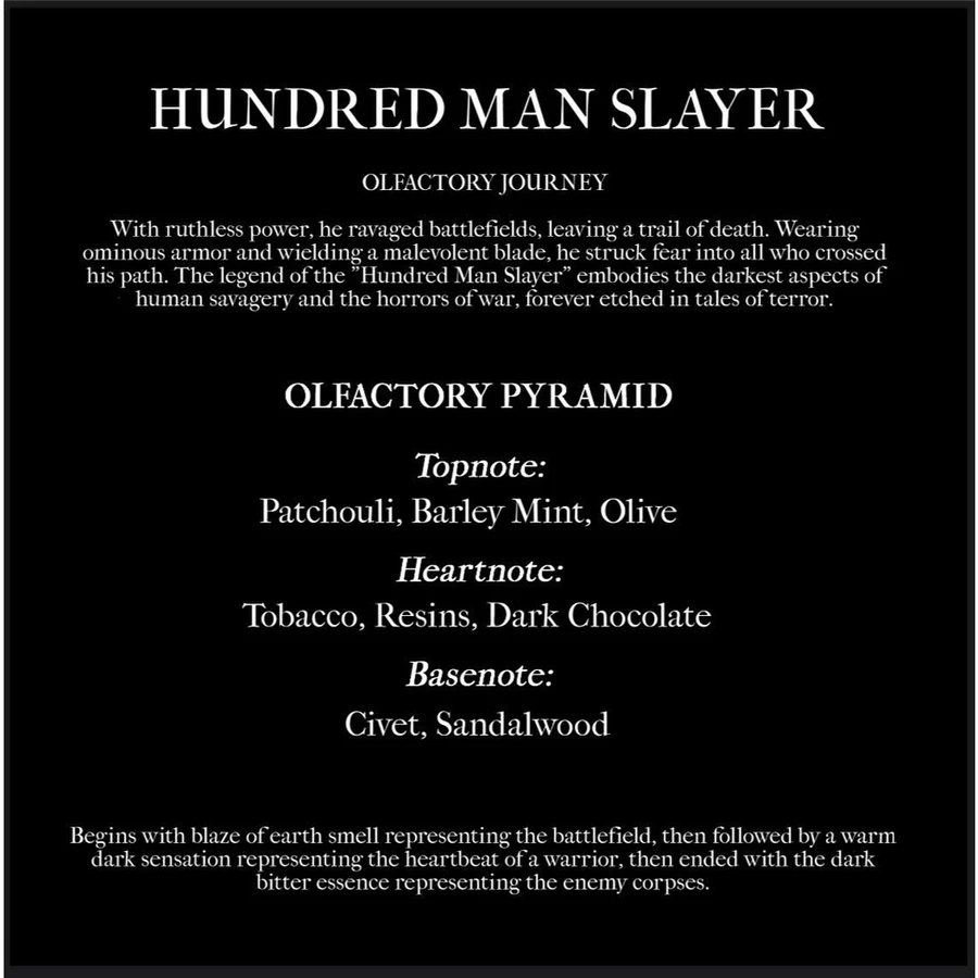 Parfum House of Medici Hundred Man Slayer