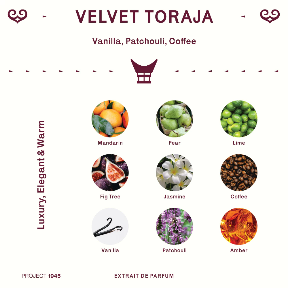 Parfum Project 1945 Velvet Toraja