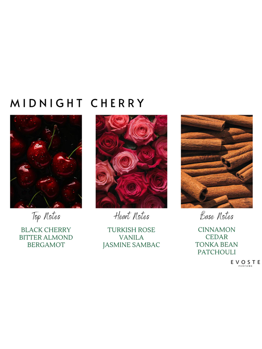 Parfum Evoste Midnight Cherry