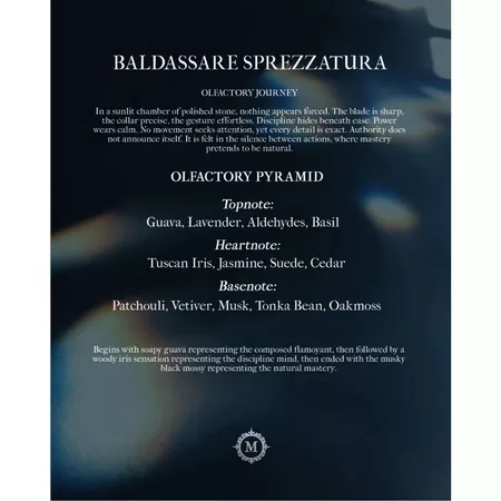 Parfum House of Medici Baldassare Sprezzatura