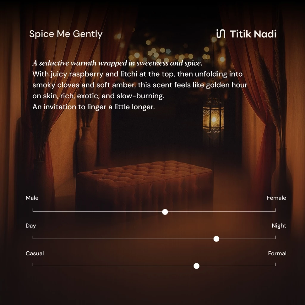 Parfum Titik Nadi Spice Me Gently