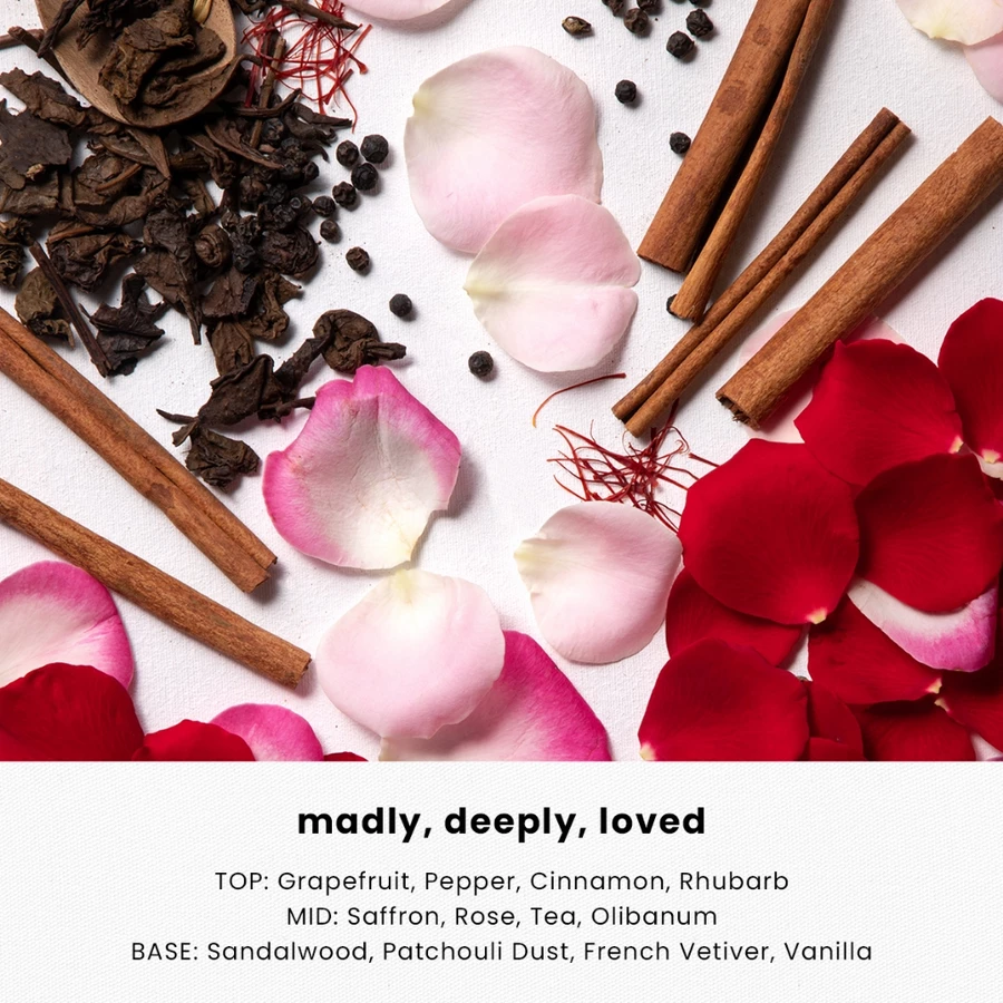 Parfum Speaks to Me Madly, Deeply, Loved