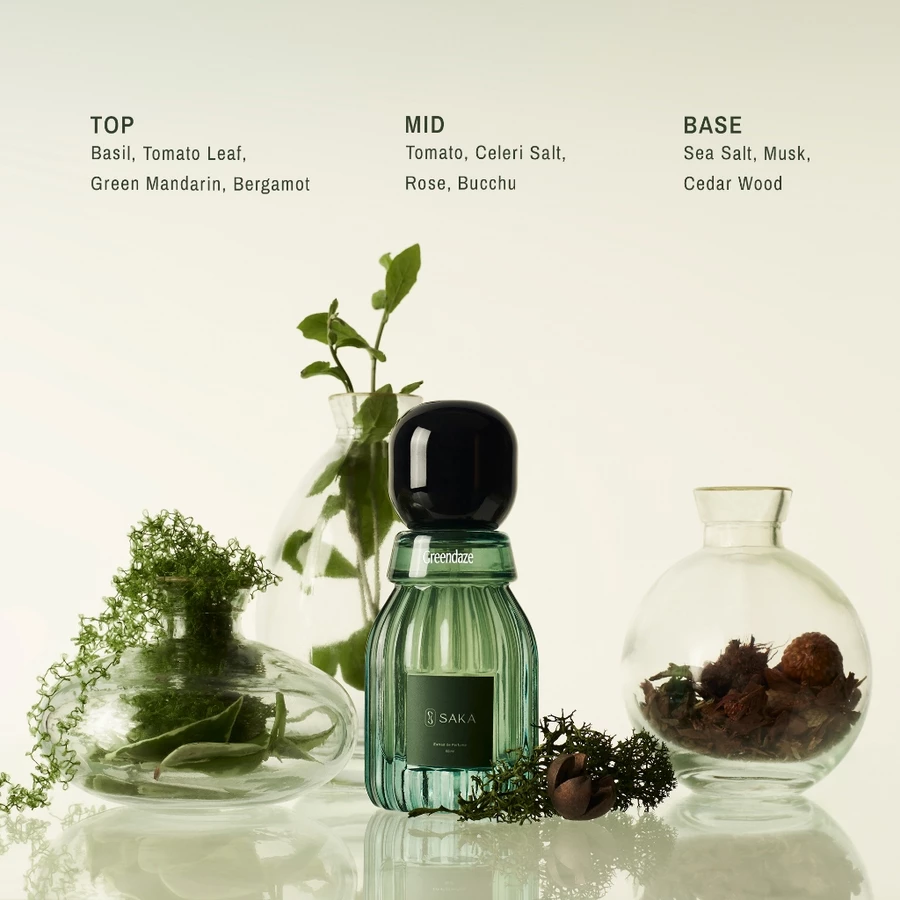Parfum SAKA Perfumery Greendaze