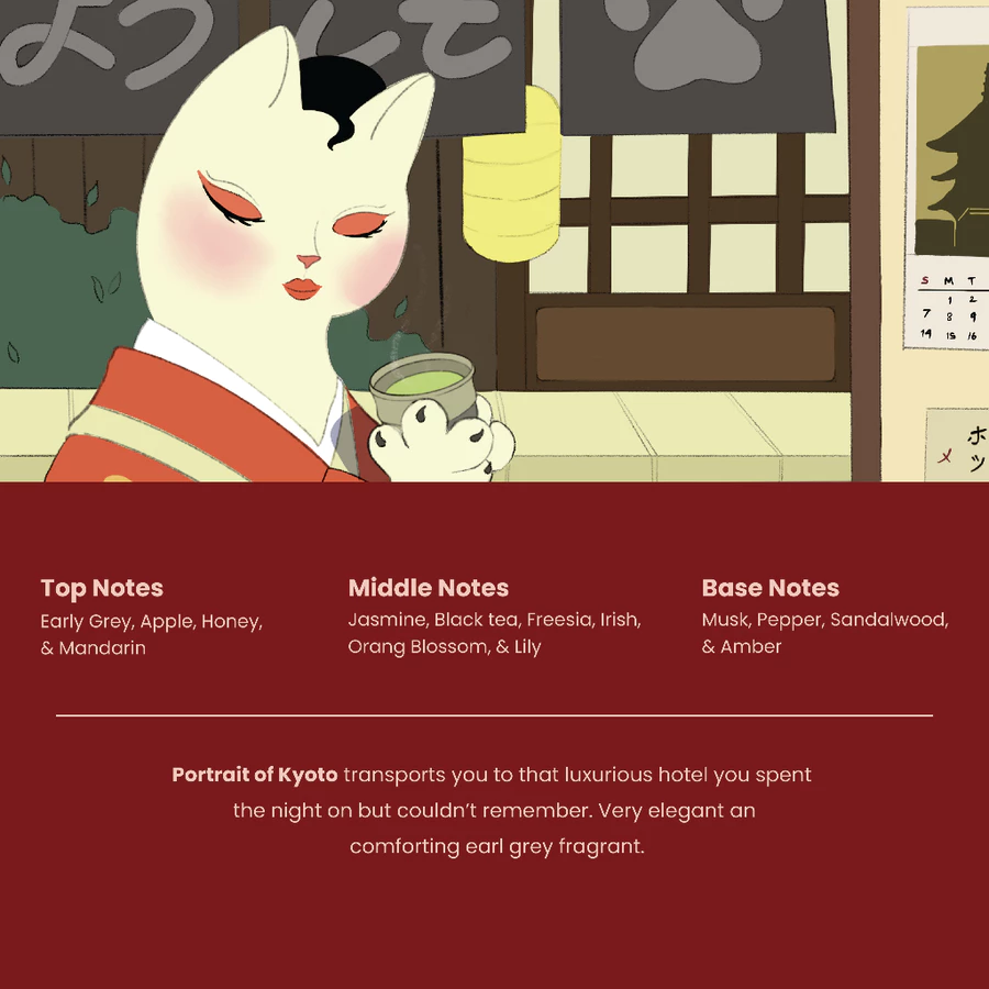 Parfum The Body Tale Portrait of Kyoto